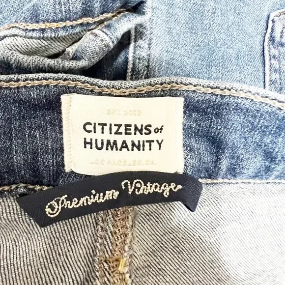 Citizens of Humanity Lilah High Rise Flare Blue Jeans Size 31 - Picture 5 of 5